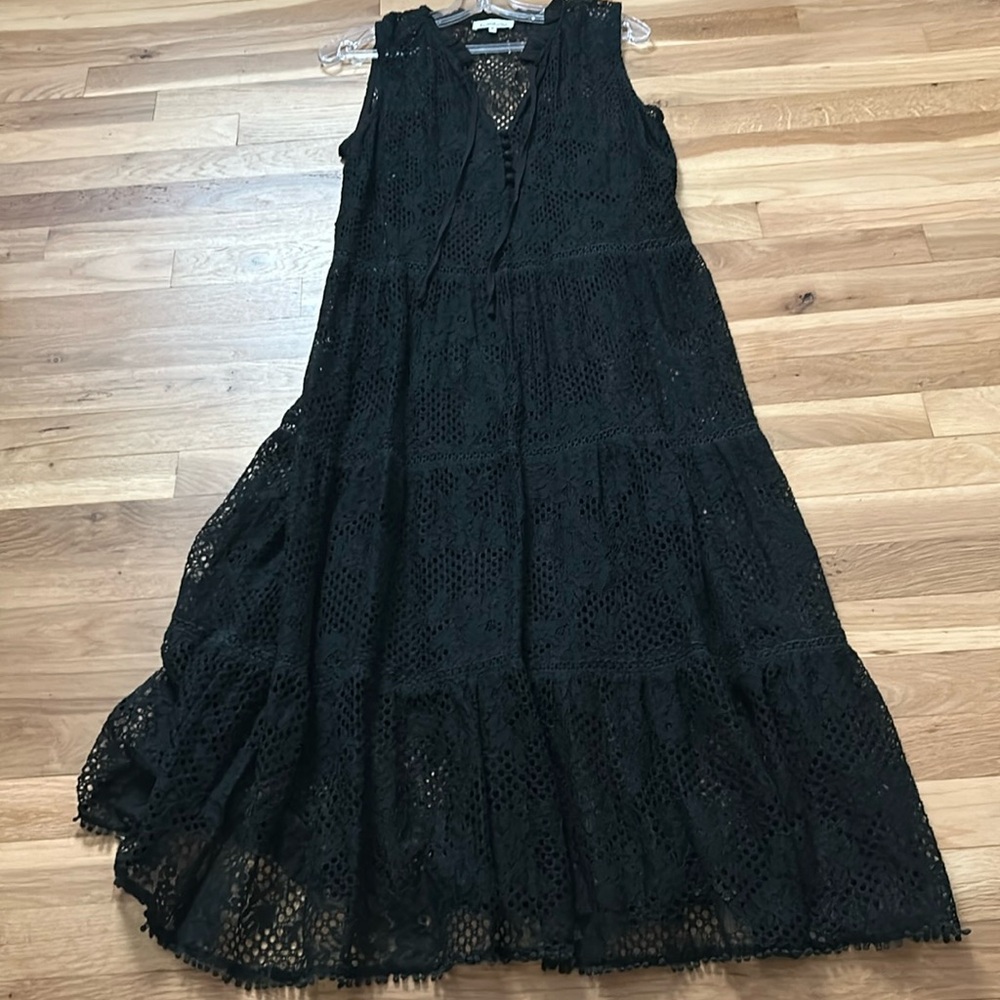 Black lace dress size M.  NWT.